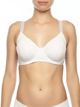 Бюстгальтер на косточках COTONELLA, белый