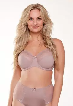 Бюстгальтер на косточках DAILY LingaDore, серо-коричневый