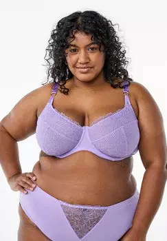 Бюстгальтер на косточках Devoted By Zizzi, сиреневый
