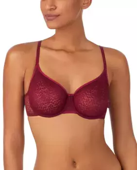 Бюстгальтер на косточках DKNY, красный