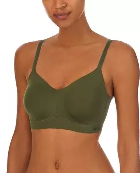 Бюстгальтер на косточках DKNY, зеленый