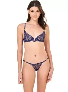 Бюстгальтер на косточках джорджина Bluebella, синий