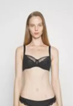 Бюстгальтер на косточках FLORAL TOUCH VERY COVERING Chantelle, черный