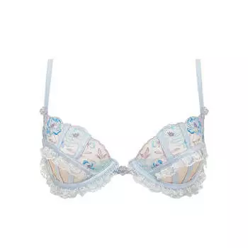 Бюстгальтер на косточках For Love &amp; Lemons Sorbet Rose, голубой