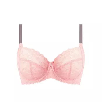 Бюстгальтер на косточках Freya Offbeat Underwire Side Support, розовый/серый