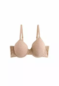 Бюстгальтер на косточках FULL CUP FIT STRIPE SPACER Next, бежевый
