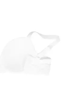 Бюстгальтер на косточках GEPOLSTERTER MIT -RCKEN Devoted By Zizzi, белый