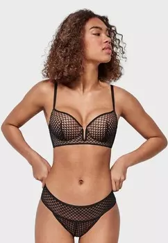 Бюстгальтер на косточках Gisela, черный