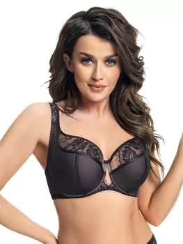 Бюстгальтер на косточках Gorsenia, черный