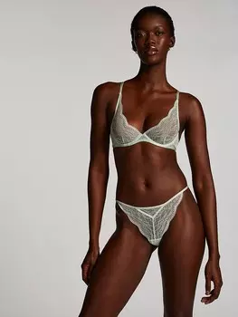 Бюстгальтер на косточках Hunkemller Isabelle, светло-зеленый
