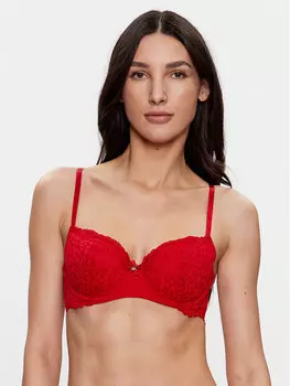 Бюстгальтер на косточках Hunkemller, красный