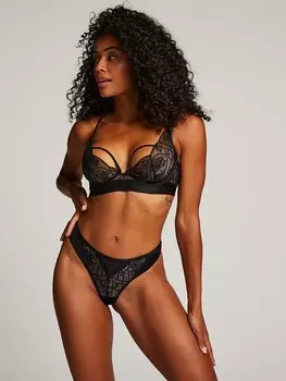 Бюстгальтер на косточках Hunkemller Luna, черный