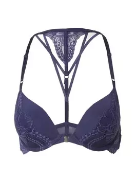 Бюстгальтер на косточках Hunkemller Push-up Bra Kimberley, темно-синий