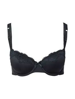 Бюстгальтер на косточках Hunkemller T-shirt Bra Secret, черный