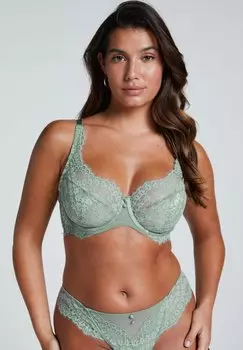 Бюстгальтер на косточках Hunkemller, зеленый