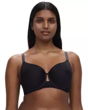 Бюстгальтер на косточках и на подкладке, кружево, Play line Chantelle, чёрный