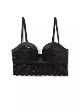 Бюстгальтер на косточках INTIMISSIMI Bralette Bra MONICA, черный