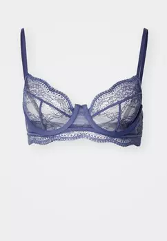 Бюстгальтер на косточках ISABELLE DEMI UNPADDED Hunkemller, синий