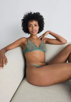 Бюстгальтер на косточках Isabelle Hunkemller, темно-зеленый