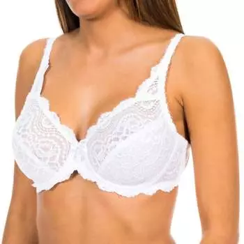 Бюстгальтер на косточках из кружева без подкладок 05832 женщина Playtex, белый