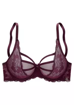 Бюстгальтер на косточках JETTE Bra, красный