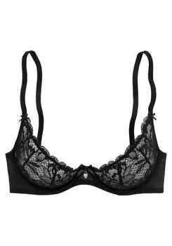 Бюстгальтер на косточках JETTE T-shirt Bra, черный