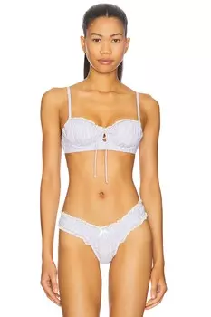 Бюстгальтер на косточках Lakeside от For Love & Lemons, blue