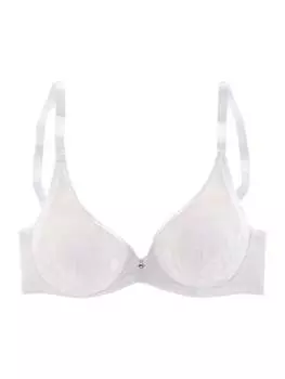 Бюстгальтер на косточках LASCANA Belle Affaire, белый