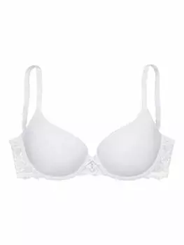 Бюстгальтер на косточках LASCANA, белый