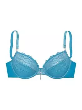 Бюстгальтер на косточках LASCANA, бирюзовый