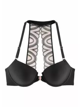 Бюстгальтер на косточках LASCANA, черный