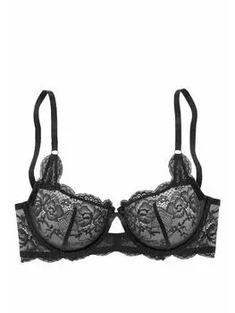Бюстгальтер на косточках LASCANA, черный
