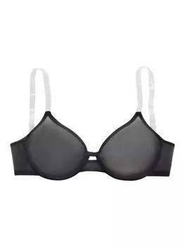 Бюстгальтер на косточках LASCANA, черный