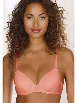 Бюстгальтер на косточках LASCANA, цвет neon pfirsich