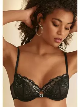 Бюстгальтер на косточках LASCANA, цвет schwarz-gold