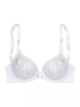Бюстгальтер на косточках LASCANA, цвет solid white