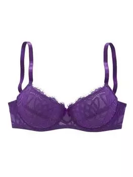 Бюстгальтер на косточках LASCANA, фиолетовый