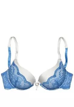 Бюстгальтер на косточках LASCANA Push-up Bra, светло-синий