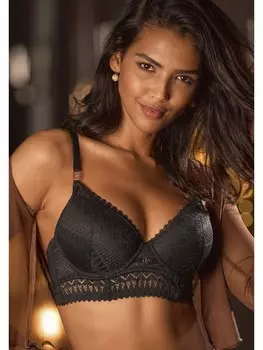 Бюстгальтер на косточках LASCANA Schalen BH, черный