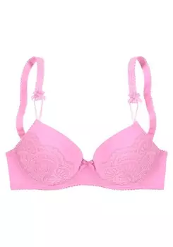 Бюстгальтер на косточках LASCANA T-shirt Bra, светло-фиолетовый