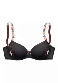 Бюстгальтер на косточках LASCANA T-shirt Bra Spacer, черный