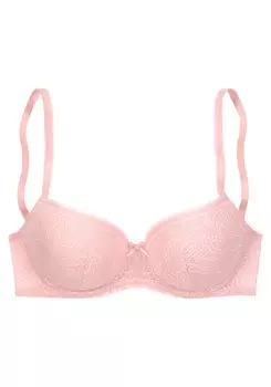 Бюстгальтер на косточках LASCANA T-shirt Bra, розовый