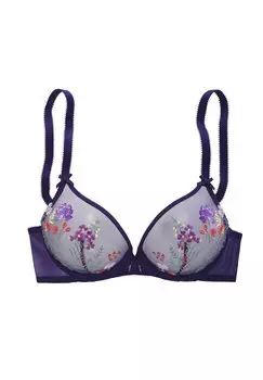 Бюстгальтер на косточках LASCANA, темно-синий