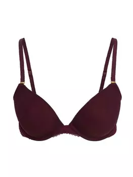 Бюстгальтер на косточках Lauren Ralph Lauren T-shirt Bra, бордо