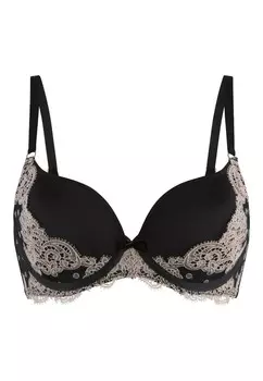 Бюстгальтер на косточках LingaDore, черный