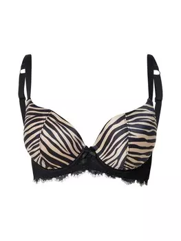 Бюстгальтер на косточках LingaDore Push-up Bra, цвет beige/black