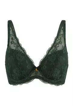 Бюстгальтер на косточках LingaDore, зеленый