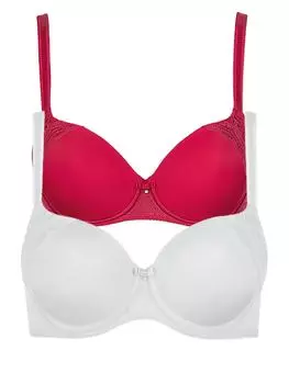 Бюстгальтер на косточках Lisca, цвет red-white