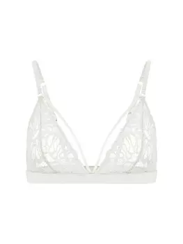 Бюстгальтер на косточках LSCN BY LASCANA Bralette, кремовый