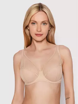 Бюстгальтер на косточках Maison Lejaby, бежевый